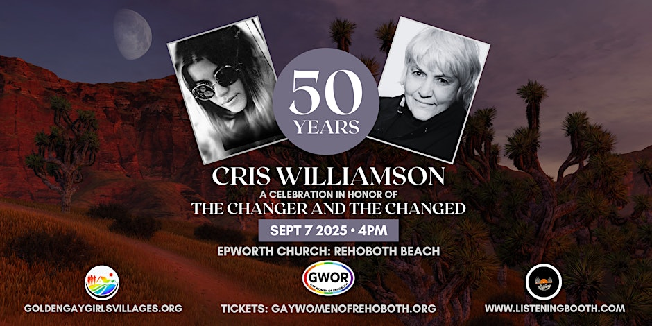 Promo for Cris Williamson show