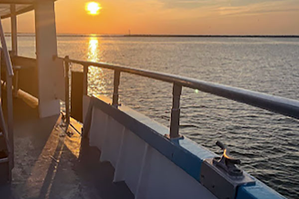 view from boat