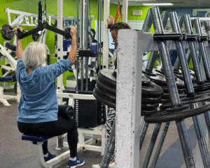 weight machines at Midway Fitness